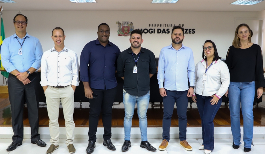 Comitiva de Varginha (MG) conhece soluções adotadas na Ouvidoria de Mogi das Cruzes (Divulgação/PMMC)