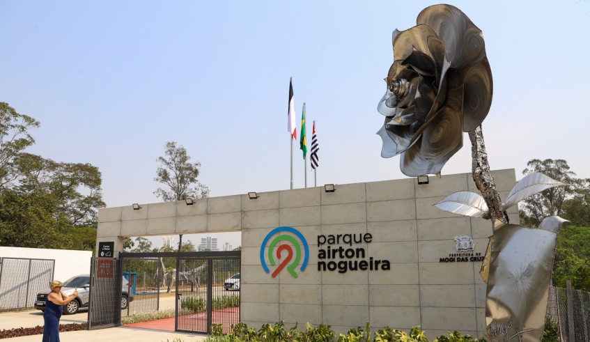 O Parque Airton Nogueira será uma das opções de lazer e prática de esportes para quem passar o feriado prolongado em Mogi das Cruzes (Divulgação/PMMC)