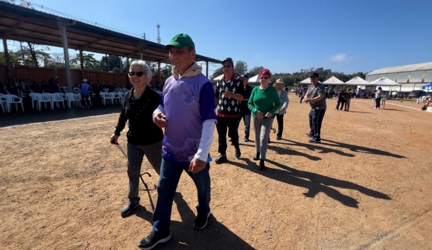 Atividades foram distribuídas por idade e de forma adaptada aos idosos