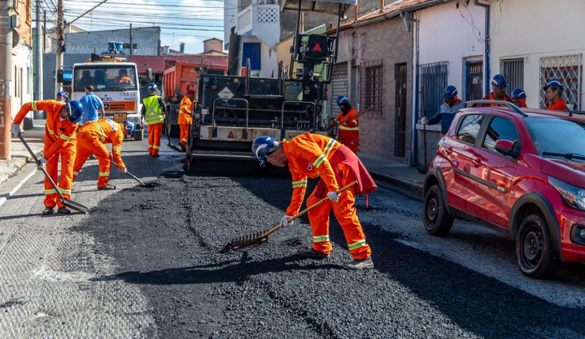 Obra faz parte do contrato que prevê melhorias na implantação de corredores de ônibus, com a interligação entre os Terminais Central e Estudantes (Divulgação/PMMC)