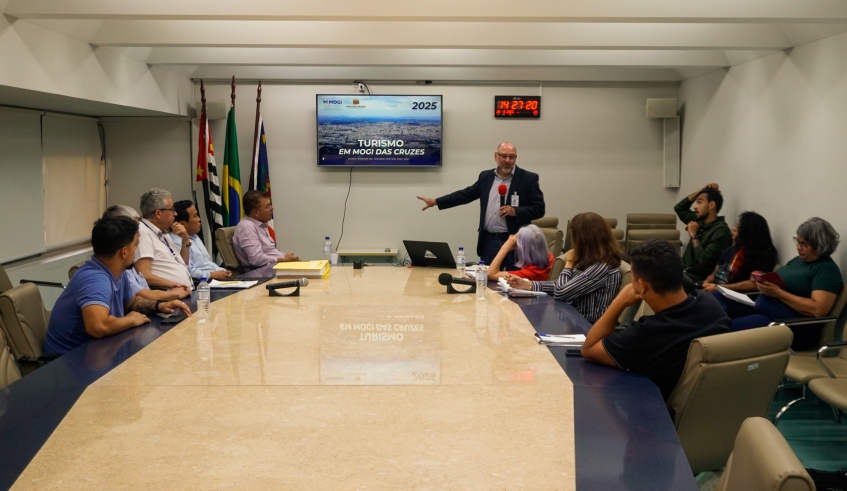 Coordenadoria de Turismo apresenta Plano Diretor de Turismo (PDTUR) para vereadores na Câmara Municipal de Mogi das Cruzes (Divulgação/PMMC)
