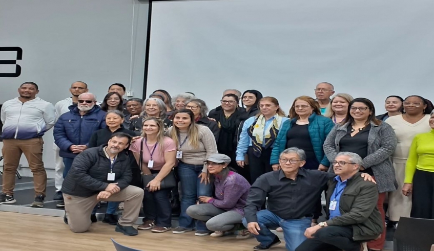 Lançamento do Curso de Letramento Digital 60+, no auditório do prédio II