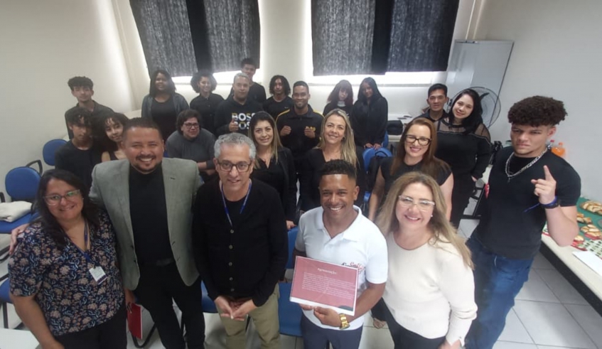 Alunos do Crescer Vila Brasileira apresentam atividade prática integrada em parceria com o Fundo Social, como projeto de finalização de curso(Divulgação/PMMC)