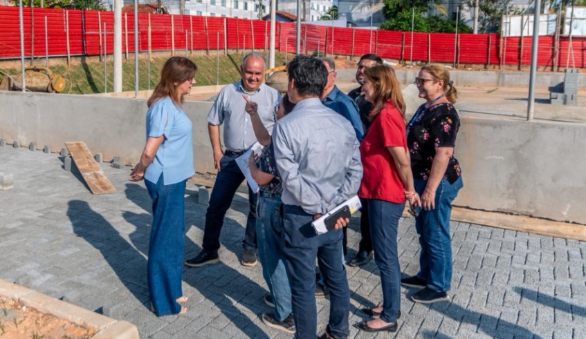 Reforma e revitalização da Praça Kaizuka, realizada pela Prefeitura de Mogi das Cruzes, criará um novo espaço de lazer e convivência para a população do Jardim Bela Vista (Divulgação/PMMC)