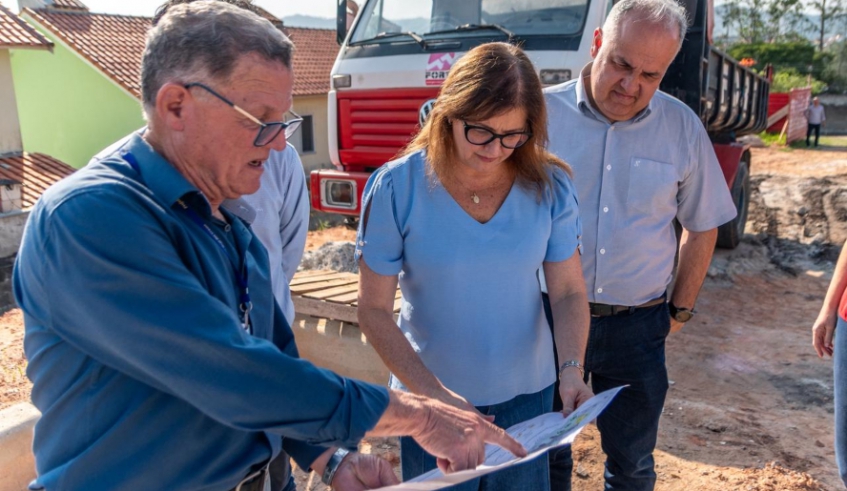 Reforma e revitalização da Praça Kaizuka, realizada pela Prefeitura de Mogi das Cruzes, criará um novo espaço de lazer e convivência para a população do Jardim Bela Vista (Divulgação/PMMC)