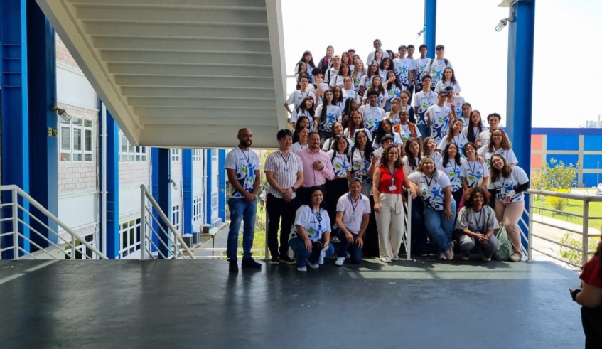 Escola de Líderes leva alunos para visitação técnica no Centro Universitário Braz Cubas nesta sexta-feira (17) (Divulgação/PMMC)