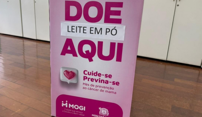 Campanha do Fundo Social arrecada leite em pó para pacientes oncológicos (Divulgação - PMMC)