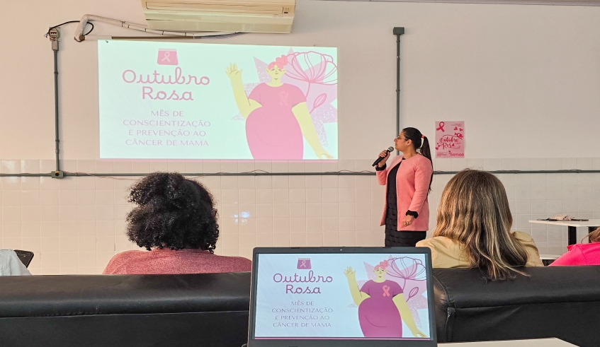 Médica Lorenlay Rachid enfatizou cuidados para obter diagnóstico precoce e, principalmente, reduzir possibilidade de surgimento da doença (Divulgação/Semae)