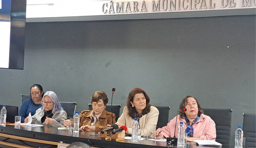 Foram apresentadas as ações do segundo quadrimestre deste ano. As atividades foram relacionadas às metas do Plano Municipal de Educação (PME). (Divulgação/PMMC)