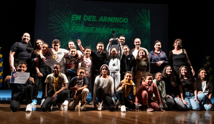 A EM Des. Armindo Freire Mármora, na Vila Nova Aparecida, foi a vice-campeã geral da competição. (Divulgação/PMMC)