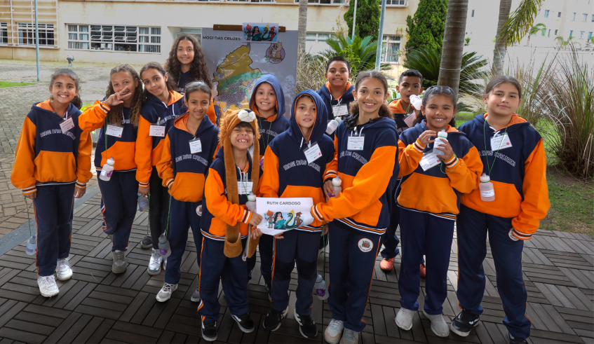 Conselho Mirim do CEMPRE Drª Ruth Cardoso, do Jardim Layr. (Divulgação/PMMC)