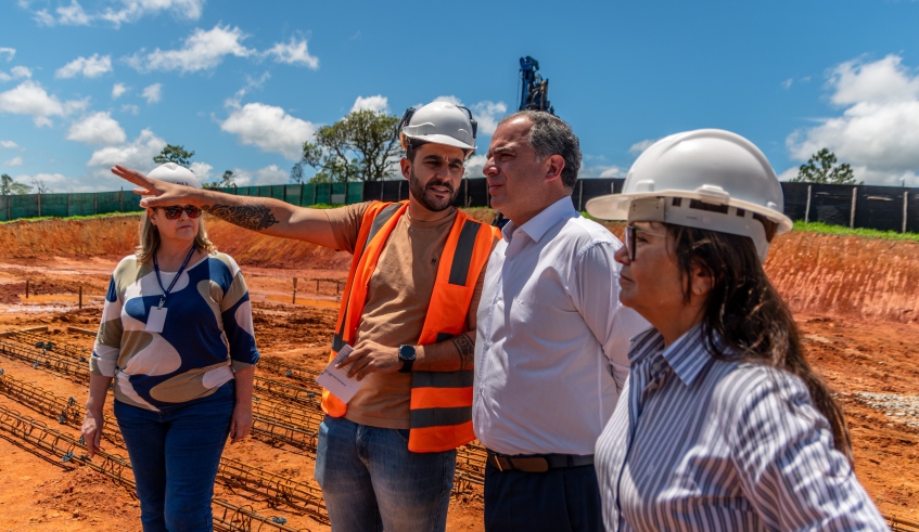 Cempre de Biritiba Ussú começou a ser construído pela Prefeitura de Mogi das Cruzes em setembro e atenderá alunos de 4 a 10 anos em período integral (Divulgação/PMMC)
