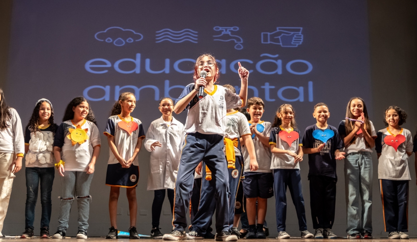 Projeto de educação ambiental do Semae, em parceria com a Secretaria de Educação, atendeu 210 crianças da EM Monteiro Lobato e do Cempre José Limongi Sobrinho (Divulgação/PMMC)