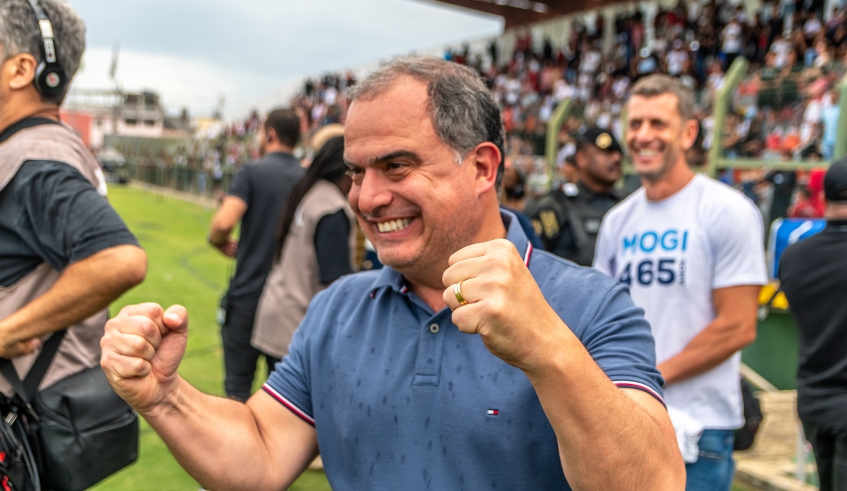 Téo Cusatis lembrou que está reconquistando o destaque na região e no estado, além de destacar a presença do pública, a segurança e a emoção da decisão (Divulgação/PMMC)