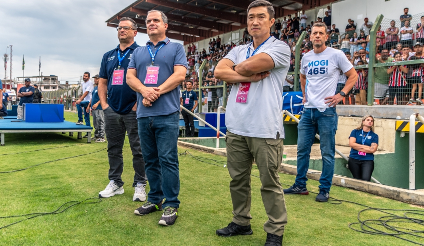 Estrutura da Prefeitura de Mogi das Cruzes foi disponibilizada para garantir a segurança e a qualidade da decisão do Campeonato Paulista Sub-20 (Divulgação/PMMC)