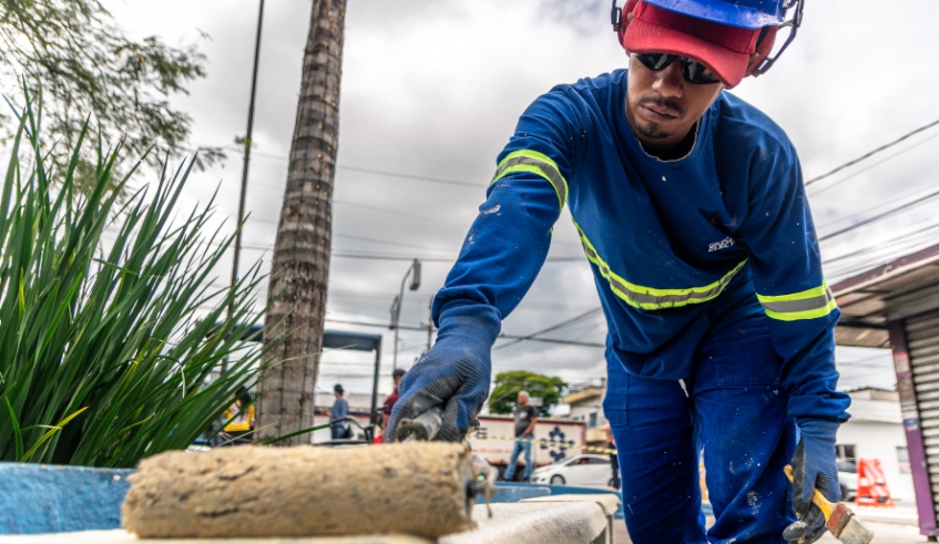 Mega mutirão de zeladoria e serviços públicos faz parte das comemorações do aniversário de 87 anos de Jundiapeba e vai se estender até o dia 30 (Divulgação/ PMMC)