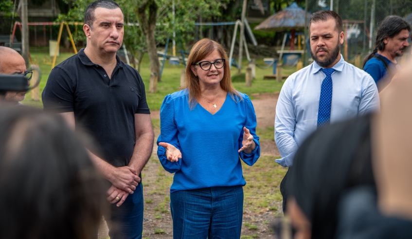 Prefeita Mara Bertaiolli destacou que era inviável deixar que uma área verde localizado em região privilegiada da cidade fosse transformada em prédios (Divulgação/PMMC)