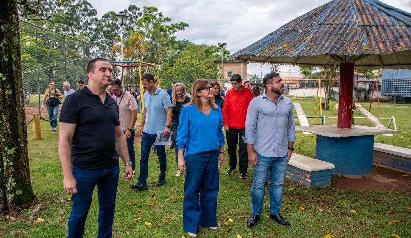 Parque Náutico Mogiano terá 18 mil metros quadrados de área e manterá a vocação esportiva e de lazer do terreno que fazia parte do Clube Náutico Mogiano (Divulgação/PMMC)