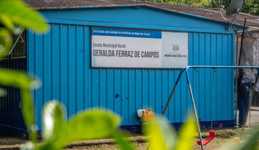 A unidade foi municipalizada em 1996 e desde então conta com uma sala de container. (Divulgação/PMMC)