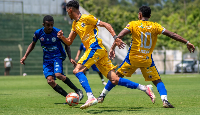 Império e Azulão fizeram uma partida bastante equilibrada, que terminou com a vitória da equipe de Braz Cubas, que conquistou o título da 1ª Copa Mogi (Divulgação/PMMC)