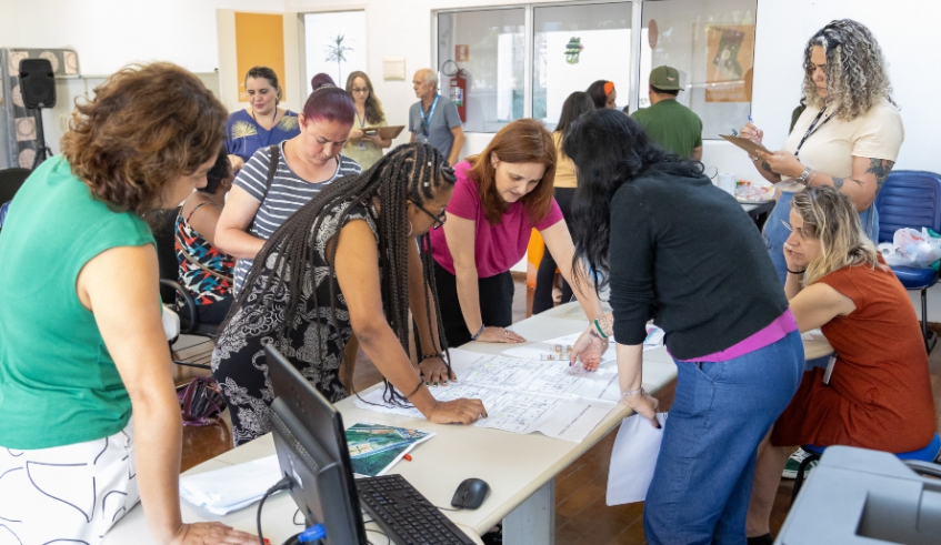 Em ordem definida por sorteio, famílias puderam selecionar as unidades que vão ocupar dentro do Condomínio Mogi R, no Conjunto Jefferson (Divulgação/ PMMC)