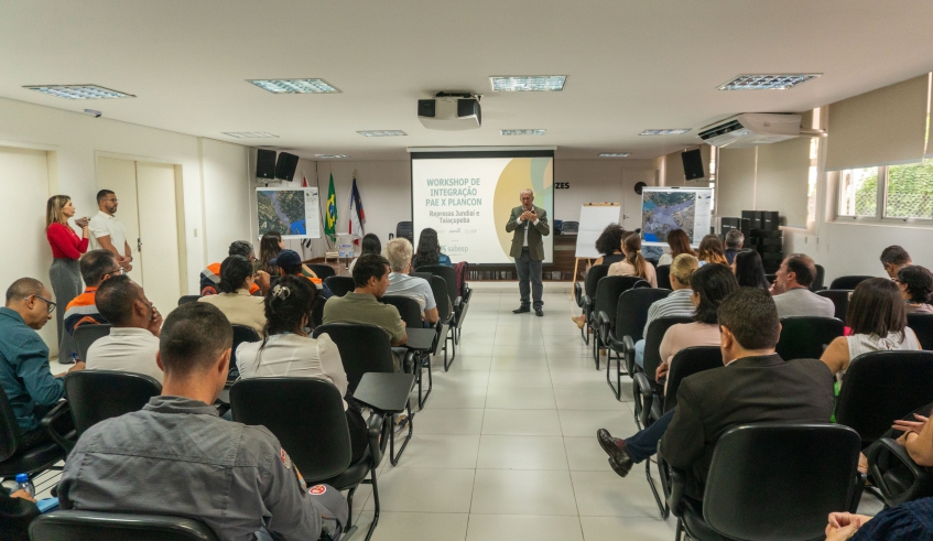 Iniciativa foi apresentada no auditório da Prefeitura por consórcio de empresas responsáveis pela elaboração do documento e programa de ação (Divulgação/PMMC)