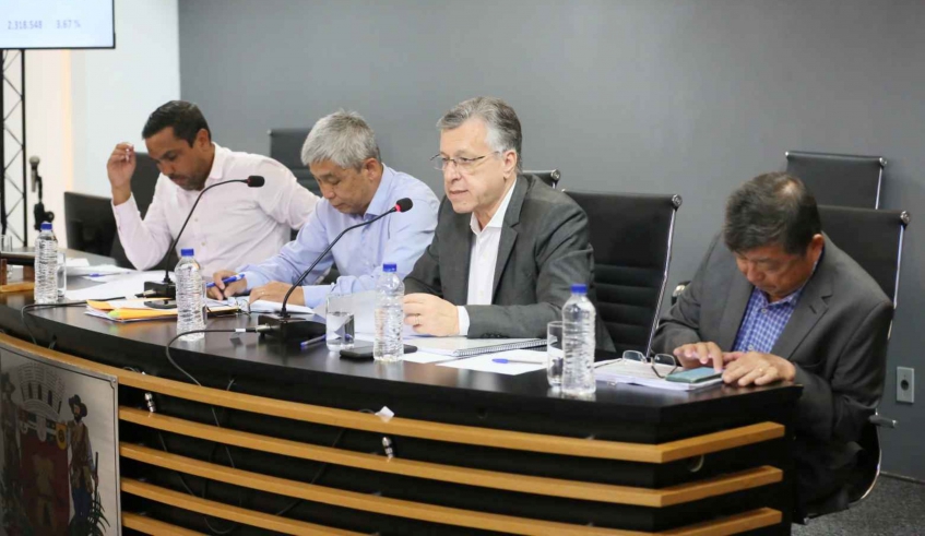 Secretário Robson Senziali citou controle de despesas como um dos motivos do bom desempenho financeiro de 2025 (Foto: Câmara Municipal de Mogi das Cruzes)