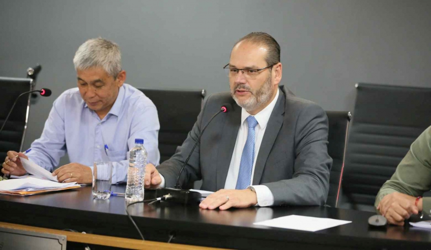 Luiz Fernando de Miranda falou sobre trabalho do Comitê de Investimentos do Iprem, que possibilitou resultado superavitário (Foto: Câmara Municipal de Mogi das Cruzes)