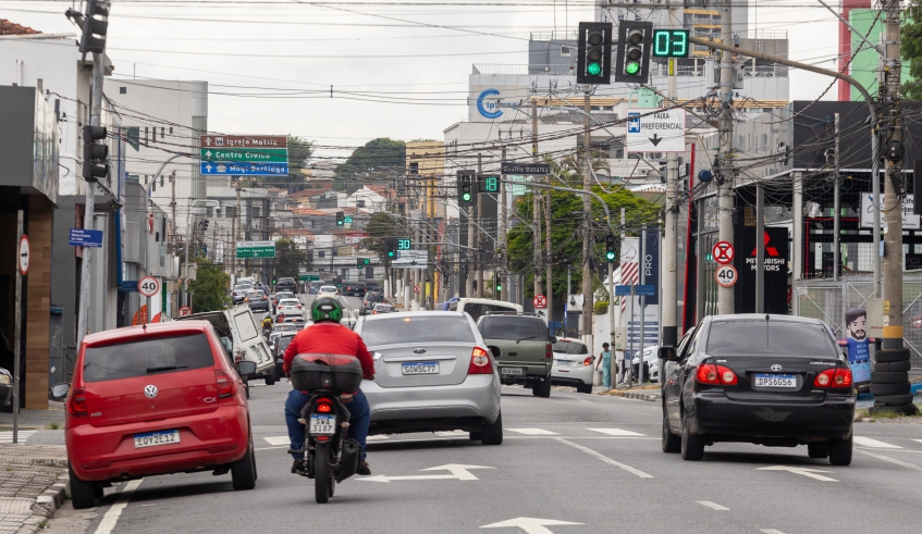 Prefeitura de Mogi das Cruzes realiza uma série de ações voltadas à segurança viária, com trabalhos em educação para o trânsito, sinalização, fiscalização e engenharia (Divulgação/PMMC)