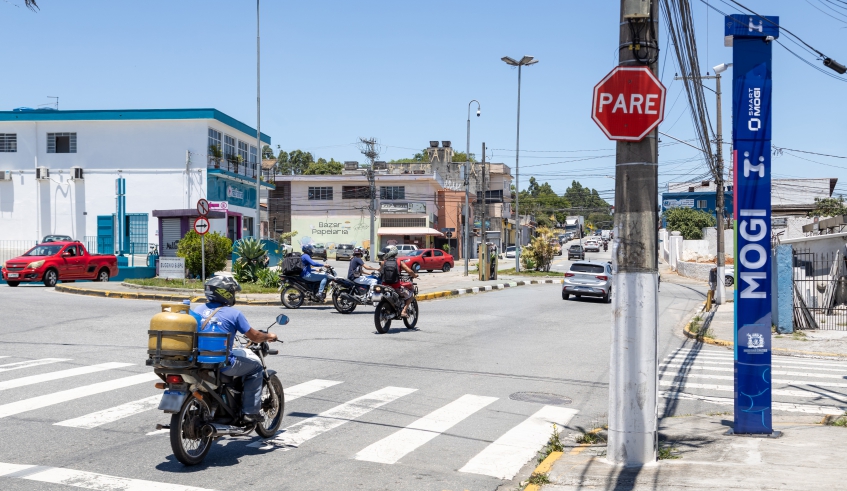 Monitoramento do programa Smart Mogi é uma ferramenta importante para coibir casos de roubo de veículos e ampliar a segurança em Mogi das Cruzes (Divulgação/PMMC)