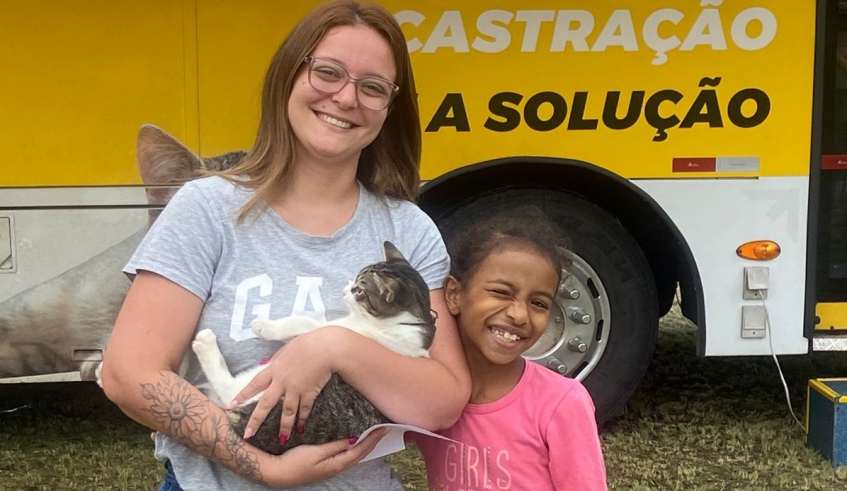 A castração é um ato de amor e responsabilidade, contribuindo para a saúde e o equilíbrio comportamental dos cães e gatos (Divulgação/PMMC)