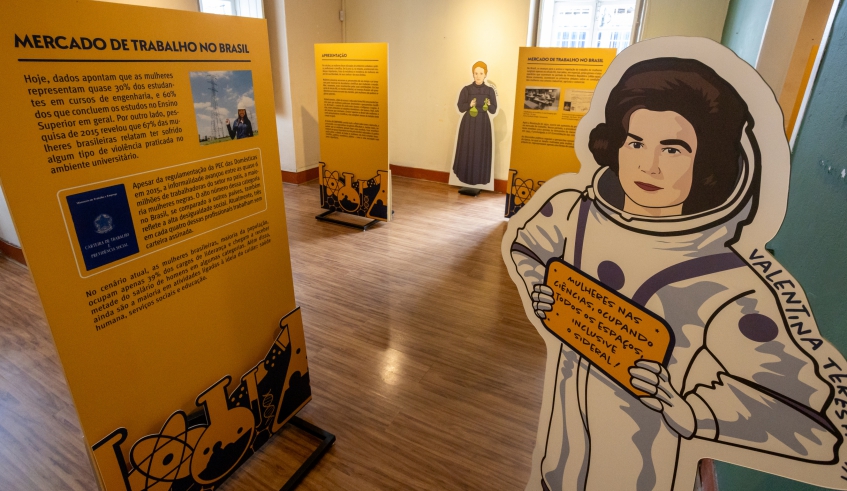 A mostra é promovida pela Fundação Energia e Saneamento (FES), em parceria com a Secretaria Municipal de Cultura (Divulgação/PMMC)