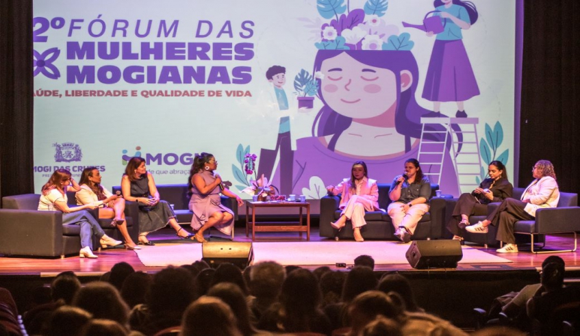 2º Fórum das Mulheres Mogianas foi realizado no Theatro Vasques, no último sábado