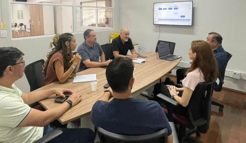 Primeira reunião sobre tema foi realizada por comissão de servidores que trabalham com a LGPD e representantes da Tecnologia da Informação e Transparência e Promoção da Integridade (Divulgaçã . . .