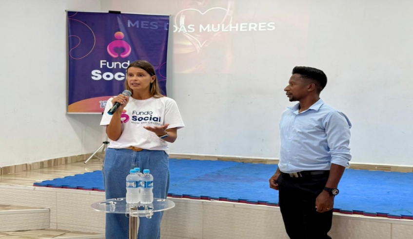 A presidente Fundo Social de Mogi das Cruzes, Maira Cusatis, falou sobre os eventos e serviços em comemoração ao Mês da Mulher