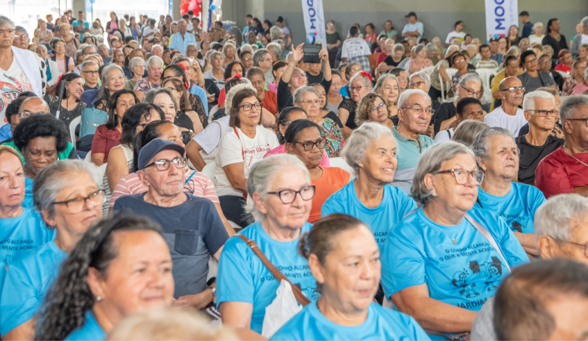 O evento, realizado no Pró-Hiper, no Mogilar, contou com aproximadamente 500 pessoas. (Divulgação/PMMC)