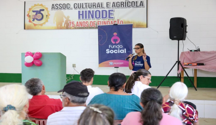 Eventos foram conduzidos pela presidente do Fundo Social de Mogi das Cruzes, Maira Cusatis