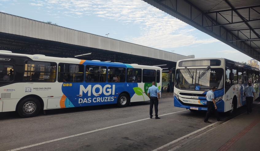 Até o mês de maio, sistema de transporte coletivo de Mogi das Cruzes passará a contar com 26 ônibus com ar-condicionado para a atender a população (Divulgação/PMMC)