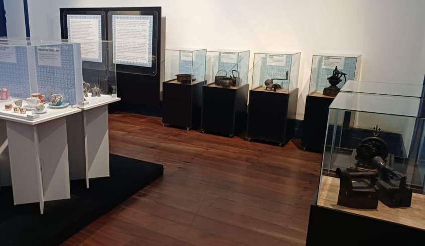 Exposição "Heranças Cotidianas" fica em cartaz no Museu Mogiano até o dia 9 de maio com entrada gratuita (Divulgação/PMMC)